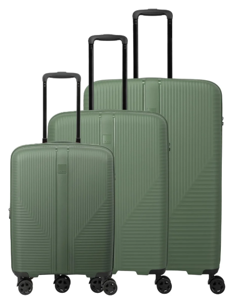Obrazek Travelite Air Stripe S exp, M exp, L Green S: 40/47 l / M: 75/86 l / L: 104 L