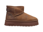 Obrazek Mustang 15M0202005 Damskie zimowe botki do kostki cognac