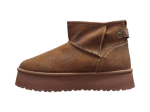Obrazek Mustang 15M0202005 Damskie zimowe botki do kostki cognac