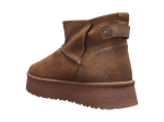 Obrazek Mustang 15M0202005 Damskie zimowe botki do kostki cognac