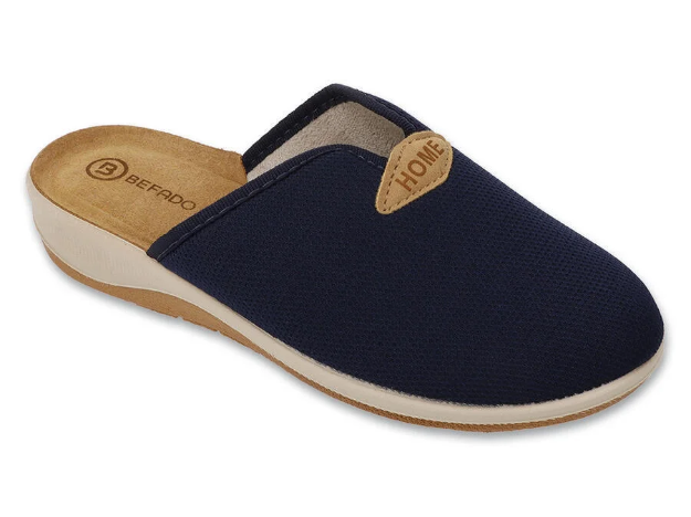 Obrazek BEFADO 135D008 dámské pantofle tmmodré