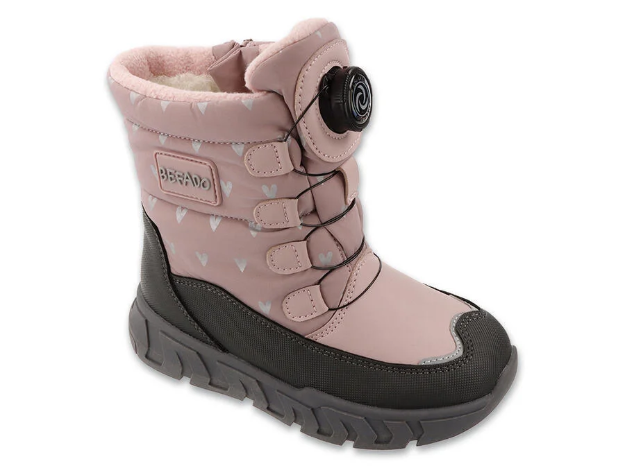 Obrazek BEFADO 169X053 sněhule WARM růžové srdíčka